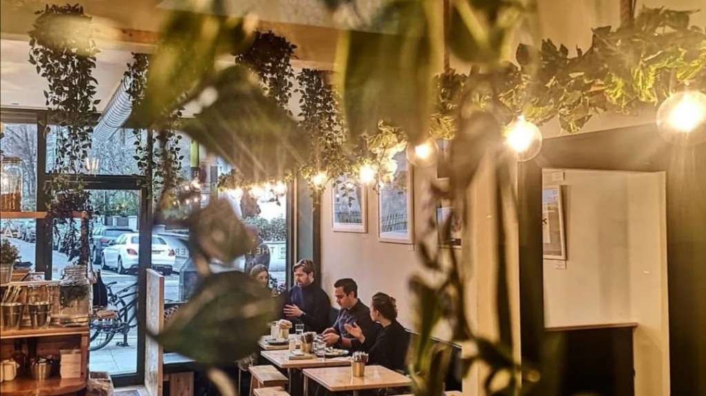 BNB Cafe Interior - Cozy Ambiance